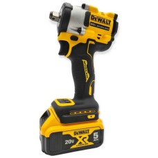 DCF921P1-B1-บล็อกกระแทกไร้สายไร้แปรงถ่าน 1/2" 406Nm 20V พร้อมแบตเตอรี่5.0Ah-DeWALT
