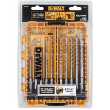 DT70753-QZ-ชุดดอกโรตารี่ Extreme SDS Plus จำนวน 10 ชิ้น-DeWALT