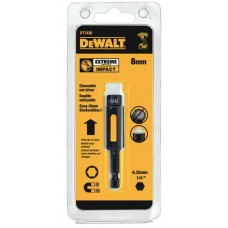 DT7430-QZ-ก้านต่อหัวบ๊อกซ์ 8mm. รุ่นทำความสะอาดได้-DeWALT