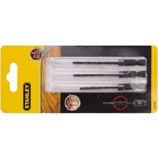 STA62509-XJ-ดอกสว่านเจาะเหล็กก้านหกเหลี่ยมขนาด 8 ,9 ,10 มม.-Stanley