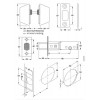 911.78.491 กุญเเจลิ้นตาย Deadbolt Lock Light Duty HAFELE