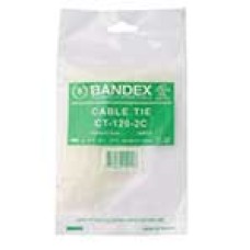 B091-CT120-2C  เคเบิ้ลไทร์ ยาว 4 3/4" สีขาว  BANDEX
