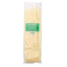 B091-CT385-4C  เคเบิ้ลไทร์ ยาว 15 3/16"  สีขาว  BANDEX