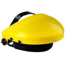B1YE-03 ที่ครอบศีรษะ สำหรับยึดแผ่นกระบังหน้า สีเหลือง POLISON