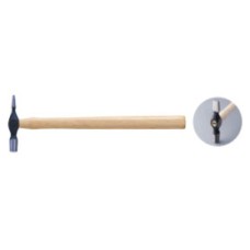 BH-02  ค้อนเหล็กปลายแหลม-ปากกลมด้ามไม้ Overall Length 320mm  Hammer