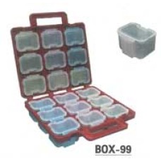 BOX-99  กล่องใส่อุปกรณ์ช่างไฟฟ้า ขนาด 140x330x350mm.  OPT