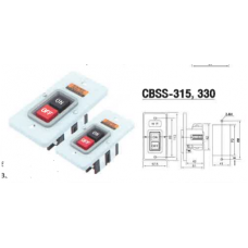 CBSS-330  สวิทช์กดจม 30A/600V  DAKO