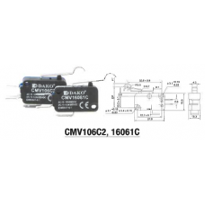 CMV106C2  ไมโครสวิทช์ 10A/250V  DAKO