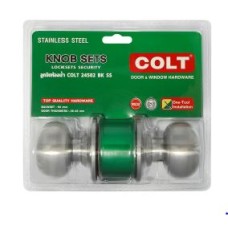 24502 SS ลูกบิดห้องน้ำ ฝาเล็ก รุ่นแผง COLT 