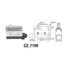 CZ-7100  ลิมิตสวิทช์  10A/250V  DAKO