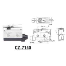 CZ-7140  ลิมิตสวิทช์  10A/250V  DAKO