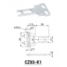 CZ93-K1  เซฟตี้สวิทช์ ชนิดแยกสลักกุญแจ  DAKO