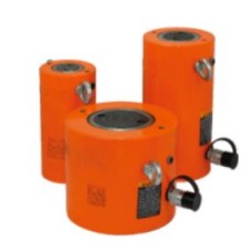 ESX-4002  แม่แรงกระบอกไฮดรอลิคแบบดัน น้ำมันทางเดียว ไม่มีเกลียว กำลังอัด 400 ตัน