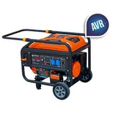 GDA7500E เครื่องยนต์ปั่นไฟ เบนซิน น้ำหนัก 90 KG. DAEWOO