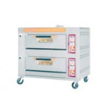 GDO2-40AS เตาอบเเก๊สเเละไอน้ำ 2 ชี้น 2 Deck Gas  Oven with Steam  bsolute