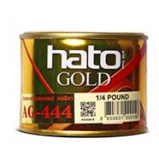 H181-0120  สีทองน้ำมัน อะครีลิคแลคเกอร์ ทองอเมริกา ขนาด 1/4 ปอนด์  HATO