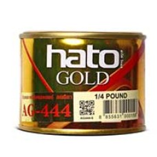 H181-0120  สีทองน้ำมัน อะครีลิคแลคเกอร์ ทองอเมริกา ขนาด 1/4 ปอนด์  HATO