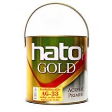 H181-1030  สีรองพื้นสำหรับสีทอง สูตรน้ำ (เหลือง) ขนาด 1 แกลลอน  HATO