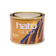 H181-1080  สีทองน้ำมัน อะครีลิค ทองอเมริกา ขนาด 1/4 ปอนด์  HATO