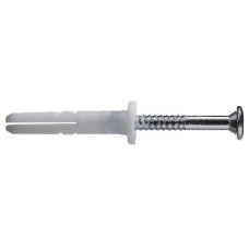 HPS-1 6MM  พุกพลาสติกที่คุ้มค่าพร้อมด้วยสกรูเหล็กคาร์บอน ขนาดพุก 6 MM HILTI 