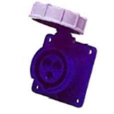 HTN3231  เต้ารับฝังเฉียงกันน้ำ Current 63A DAKO