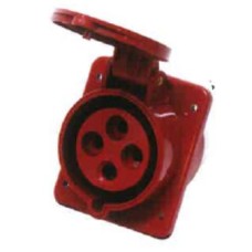 HTN324 เต้ารับฝังเฉียง Current 32A DAKO