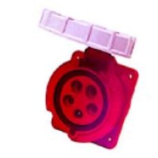 HTN3251  เต้ารับฝังเฉียงกันน้ำ Current 32A DAKO