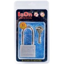 I161-1020 กุญแจเหล็กคาร์บอน คอยาว ขนาด 50L มม. ISON