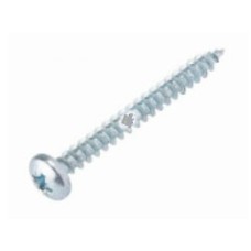 0370-12mm  สกรูชิพบอร์ด Chipboard screw มีสีขาวและสีดำ ขนาด 12mm