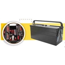 JE060658  ชุดเครื่องมือช่างมืออาชีพ 58 ชิ้น+1 กล่องเครื่องมือ Size 500mm/20"  JTECH TOOL