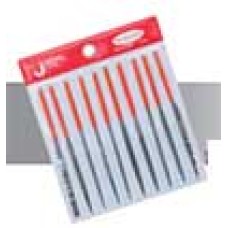 JE111007  ตะไบจิ๋ว 10 ตัว/ชุด D5x180 ขนาด 195x225mm.  JTECH TOOL