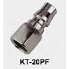 KT-20PF  ข้อต่อคอปเปอร์เกลียวใน ขนาด 1/4" ZG Kanto