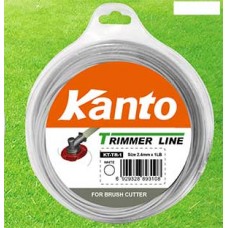 KT-TR-3 สายเอ็นตัดหญ้า ขนาด 2.4mm x 1ปอนด์ สีขาว  Kanto