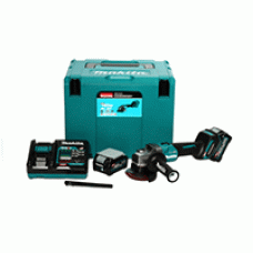 M011-GA003GD201   เครื่องเจียร์ 4" ไร้สาย 40VMAX  ชุด 2.5AH  MAKITA