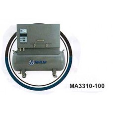 MA3310-100 ปั๊มสุญญากาศ Oil Free น้ำหนัก 100 Kg Medi Air