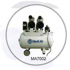 MA7002 ปั๊มสุญญากาศ Oil Free กำลังไฟฟ้า 2 HP 1.5 Kw Medi Air