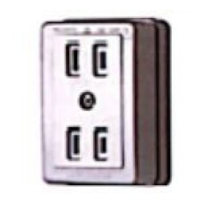 MR 2741W  ปลั๊กอุตสาหกรรม 2P 125V 15A Meikosha