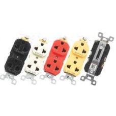 N-270TR  ปลั๊กและเต้ารับ สีแดง  DAKO