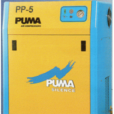 PP-5 ปั๊มลมชนิดเก็บเสียง Silent Type 225kg. PUMA