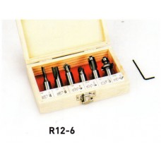 R12-6 ดอกราวเตอร์ Router Bit set Big wood