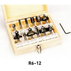 R6-12 ดอกราวเตอร์ Router Bit set Big wood