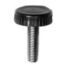 RN-B 6x15  สกรูลูกบิดพลาสติก RN รุ่นกลมลาย ขนาด 6x15