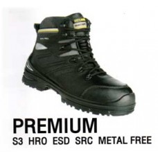 PREMIUM S3 HI HRO SRC METAL FREE รองเท้านิรภัย SAFETY JOGGER