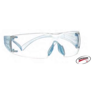 SF301SGAF-LBL แว่นตานิรภัย เลนส์ใส SecureFit™ 300 Series 3M