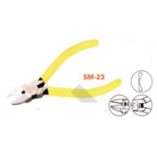 SM-23  คีมตัดพลาสติกมีสปริง Size 5" (125) mm  SHELL