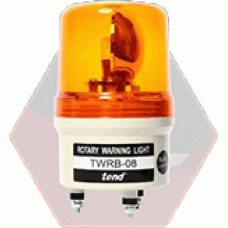 T431-TWLB102O ไฟหมุน ไฟไซเรนเพิ่มสัญญาณเสียงเตือน หลอด LED 100มม. สีส้ม  TEND