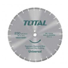 TAC 2144052  ใบเพชร สำหรับตัดคอนกรีต ขนาด 16"(450x25.4mm)  TOTAL