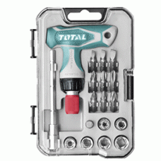 TACSD 30186  ไขควงอเนกประสงค์ 18 ตัวชุด ขนาด 100mm  TOTAL