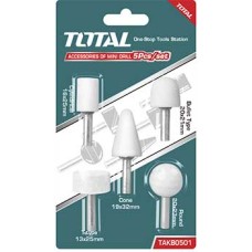 TAKB0 501  ชุดเครื่องเจียรแม่พิมพ์คอยาว  ขนาด 1/4"  TOTAL