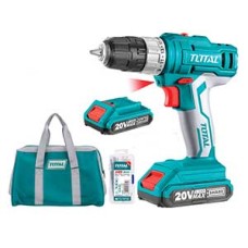 TDLI 20025  ชุดสว่านแบตเตอรี่ไร้สาย 20V ขนาด 3/8"(10mm) TOTAL